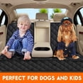 thumbnail image 4 of Pet Dog Car Back Place Cover, Dog Car Back Place Mat Oxford Cloth Mesh Window Storage Pocket Waterproof Slipless  For Family For Outing, 4 of 8