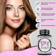 thumbnail image 6 of Minanaturals HSN 40 Hair Growth Supplement, Biotin 10000 mcg, Keratin, Collagen, 60 Tablets, 6 of 7