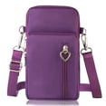 thumbnail image 1 of JANKS Bolso bandolera pequeño para mujer - Mini monederos para teléfono con correa cruzada y billetera - Bolso de nailon para brazo, 1 of 5