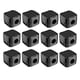 thumbnail image 1 of Paquete de 12 clips magnéticos para gestión de cables, soporte para cable de carga eléctrica de teléfono, organizador de cables de escritorio, color negro, 1 of 8