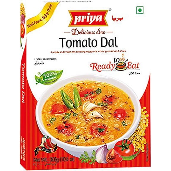 Priya Tomato Dal (Ready-to-Eat) 10.5 oz box