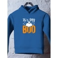 thumbnail image 3 of He's My Boo Cute Halloween Hoodie Toddler -Image by Shutterstock,  4 Toddler, 3 of 4