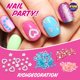 thumbnail image 4 of Kit de esmaltes de uñas FUN KIDZ para niños de 7 a 12 años con bolígrafos y decoración, 4 of 9