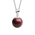 thumbnail image 2 of Set Collar Dije Perla Arete Pulsera Zvezda Plata 0.925 Mujer vino Unitalla, 2 of 4