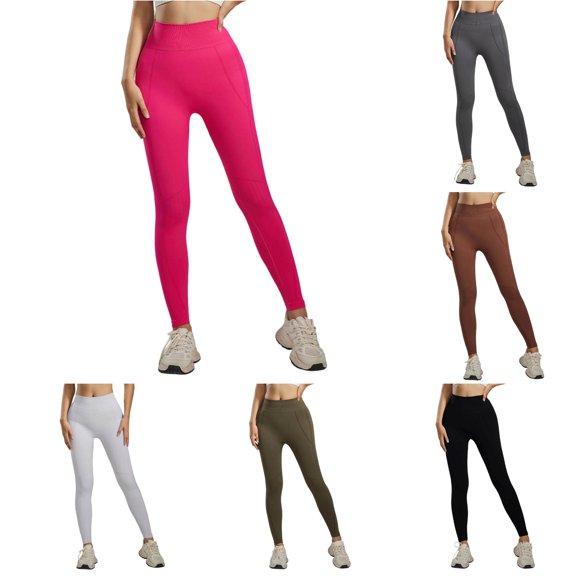 TIANZEN High Waist Seamless Yoga Pants For Lifting Workout Leggings Non See Through Fitness Running Compression Pants Womens Tall Yoga Pants 36 Inseam