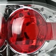 thumbnail image 3 of Spec-D Tuning Tail Lights Brake Lamp Chrome Housing Clear Lens Compatible with 2004-2015 Nissan Titan without Utility Bed, Left + Right Pair Assembly, 3 of 7