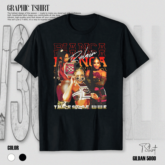Bianca Belair WWE EST Wrestling Star Athletic Pride Fan Art Unisex T-Shirt V50266, up to size 5XL