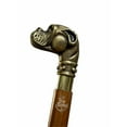 thumbnail image 5 of AM NAUTICALS Bulldog Head Handle Wooden Walking Cane Best Gift For Her, 5 of 7