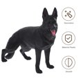 thumbnail image 5 of Eease German Shepherd Dog Figurine for Home/Office/Desktop - Realistic Black Sculpture, 5 of 6
