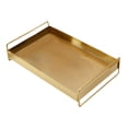thumbnail image 4 of Bandeja para servir, plato moderno para Bandeja de postres de frutas, taza de té, hervidor de agua, soporte para té, bebidas, comidas, mesa de centro Oro, 4 of 8