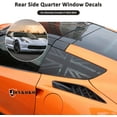 thumbnail image 4 of TINKI Car Hood Body Side Decal Sticker Fit for Chevrolet Corvette C7 2014-2019 Car Tailgate Decal，Rear Window，Fuel Gauge Cap Decal Exterior Decal Decoration Sticker, 4 of 7
