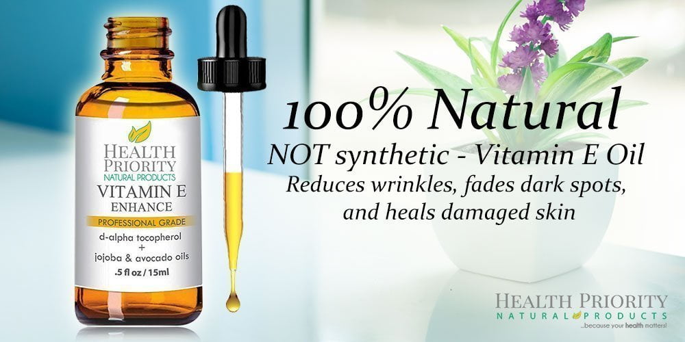 Organic Vitamin E Oil Small Batch Handmade In The Usa Unscented 0 5 Oz Walmart Com Walmart Com