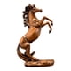 thumbnail image 2 of Escultura de estatua de caballo de pie de resina hecha a mano, decoración de mesa de 31cm de altura para familiares y amigos decorativos Estilo E, 2 of 8