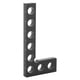 thumbnail image 4 of 90 Degree Positioning Squares Right Angle Ruler Woodworking Tools Inch Ruler 0-100mm Black, 4 of 5
