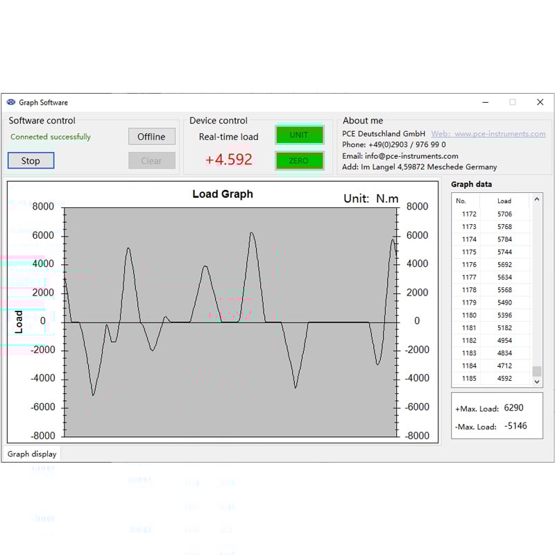 thumbnail image 4 of Torque Meter PCE-CTT 5, 4 of 7