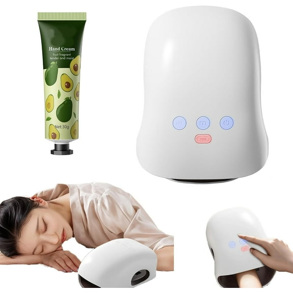 3-Speed Cordless Hand Massager with Heat & Compression for Arthritis & Carpal Tunnel, Multi-Functional Electric Hand Massager with Kneading Relief for Palm, Wrist, Fingers, Gifts for Women Men(1pc)