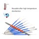 thumbnail image 4 of Juego Profesional de 10 Herramientas de Esculpido en Cera Dental, Acero Inoxidable de Alta Calidad, Incluye Estuche de Almacenamiento Negro, Ideal para Cuidado Dental Integral, Color Azul Opcional., 4 of 7