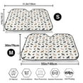thumbnail image 7 of Lsque Labrador Retriever Dog Car Windshield Sun Shade | Accordion Folding Style Auto Shade for Car Truck SUV Van | Blocks UV Rays Sun Visor Protector | Small, 7 of 7