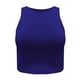 thumbnail image 1 of Túnica camisetas sin mangas para las mujeres Mujeres Sexy sin mangas de cuello Racerback recortadas Tank Tops Trendy Cute Teen Girls Neck Crop Tops Chaleco (BU2, L), 1 of 7