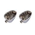 thumbnail image 2 of Sonducket 2 piezas Snare Bass Ears Metal piezas de repuesto de un solo extremo conjunto de conectores de plata profesional tienda de instrumentos Accesorios para instrumentos musicales, 2 of 6