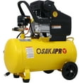 thumbnail image 5 of Olurrisa 3.5HP Portable 10 Gallons Oil-Lubricated Air Compressor Tank Ultra Quiet Horizontal Tank Adjustable Pressure with Built-in Wheel, 5 of 9