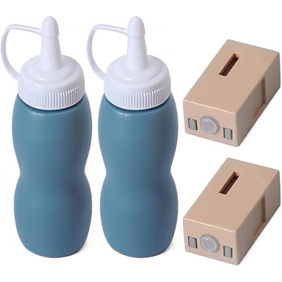 Fog Bubble Wand Liquid Refill and Atomizer, Portable Bubbles Blower Accessories for Outdoor Party Stage