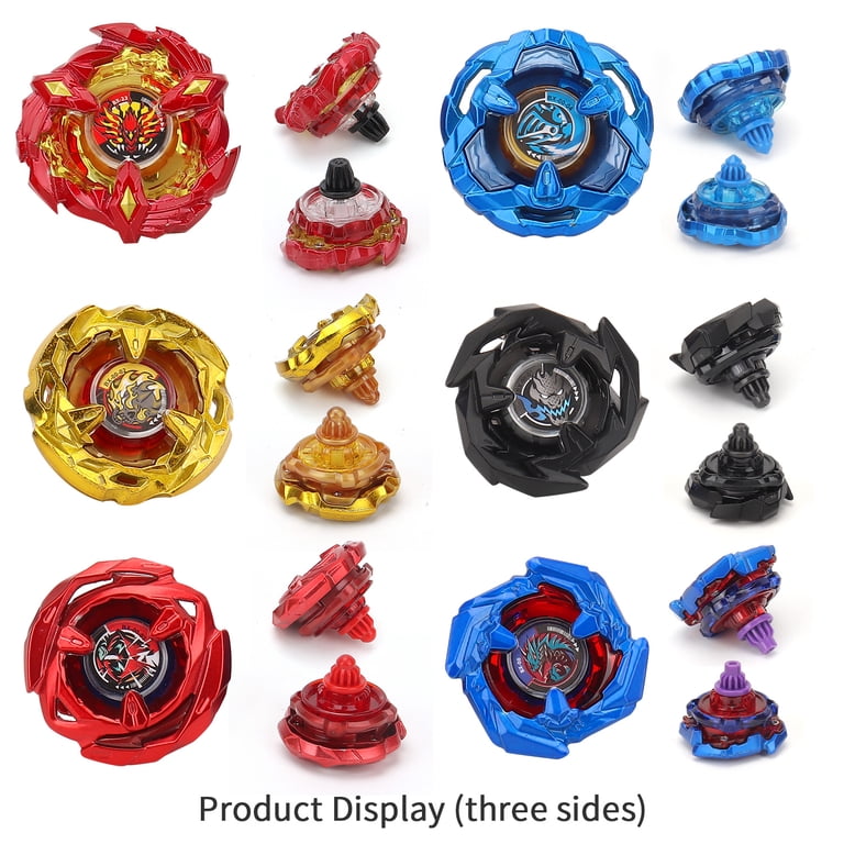 3T6B Gyro Burst Starter Trottola,Top Burst Gyros Set,12 Pezzi Gyro con 3T6B Gyro Burst Starter Trottola,Top Burst Gyros Set,12 Pezzi Gyro con