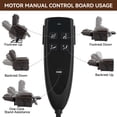 thumbnail image 5 of Dual Motor Power Lift Chair, Lay Flat Recliner Chair, Electric Recliner with Massage and Heat for Elderly, Remote Control, Infinite Position, Standing Assistance, USB Ports, Genuine Leather, Brown, 5 of 9