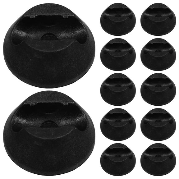 Masteelf  16 Pcs Furniture Sliders Miniature Collectible Shoes Non-slip Silicone Mat