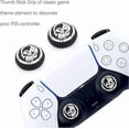 thumbnail image 3 of Joystick Caps Silicone Rubber Thumb Grip Caps Replacement for PS5 PS4 PS3 Xbox 360 Xbox One X Elite S Controller 6 Pack, 3 of 4