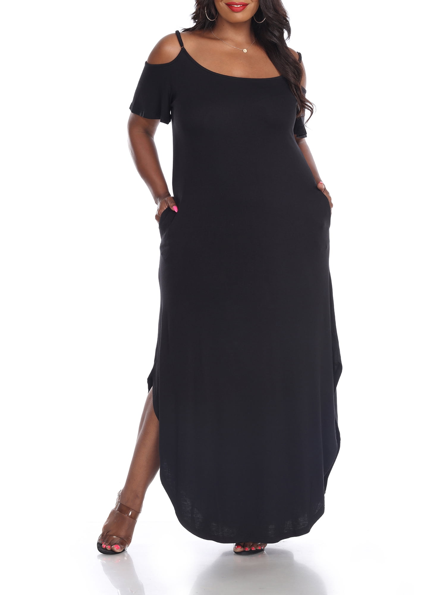 walmart plus maxi dress