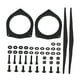 thumbnail image 4 of Anillo de montaje para altavoz de puerta de coche, espaciador, placa de montaje, repuesto, accesorios para vehículo, adaptador de anillo de altavoz, 4 of 10