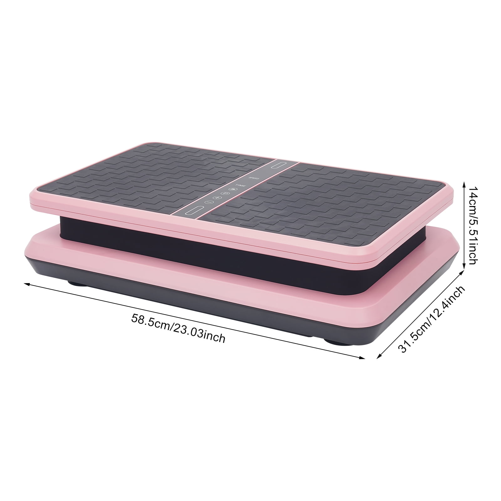 Vibration Plate Exercise Machine with Remote Control, Multi-speed Adjustment Functions