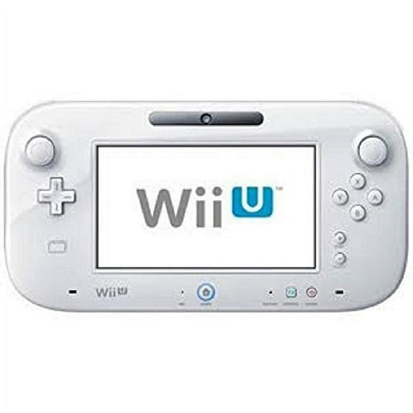 Manette de Jeu Nintendo Wii U Blanche Remise à Neuf avec Console à Écran Tactile LCD Portative JCX081 (Remis à Neuf)