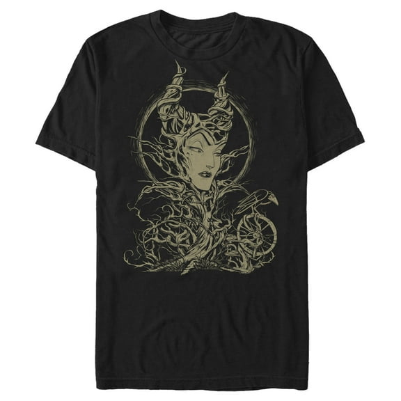 Men's Sleeping Beauty Maleficent Twisted Queen Graphic T-Shirt