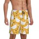 thumbnail image 2 of Fotbe Funny Chicken Pantalones Cortos de Pijama para Hombre, Ropa de Dormir, Pantalones de Pijama Cortos para Hombre-4X-Large, 2 of 6