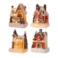 thumbnail image 4 of 4 Casas Navideñas Con Luces Para Escaparate, Mesa De Centro, Estantería Soledad Escultura de escritorio, 4 of 9