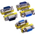 TRAHOO6Pack 9Pin RS232 Serial Cable DB9 Male to Male/Female to Female