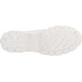 thumbnail image 4 of Steve Madden Howler White Pull On Block Heel Platform Fashion Ankle Boots (White, 8.5), 4 of 6