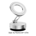 thumbnail image 4 of Copa Succión Aspiración Magnética Soporte para Automóvil 360 Giratorio (plata), 4 of 4