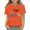 Orange, variant on Clearence Girls Easter Bunny Graphic Tee with Floral Eggs Print - Soft Cotton Spring Tshirt for Kids Holiday Outfit, Cute Easter Gift for Toddler Girls (Age 3-12) (3-4 Years,AG)