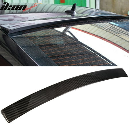 - Fits 12-15 MB Benz C Class W204 Coupe C204 2DR OE Roof Spoiler Wing Carbon Fiber