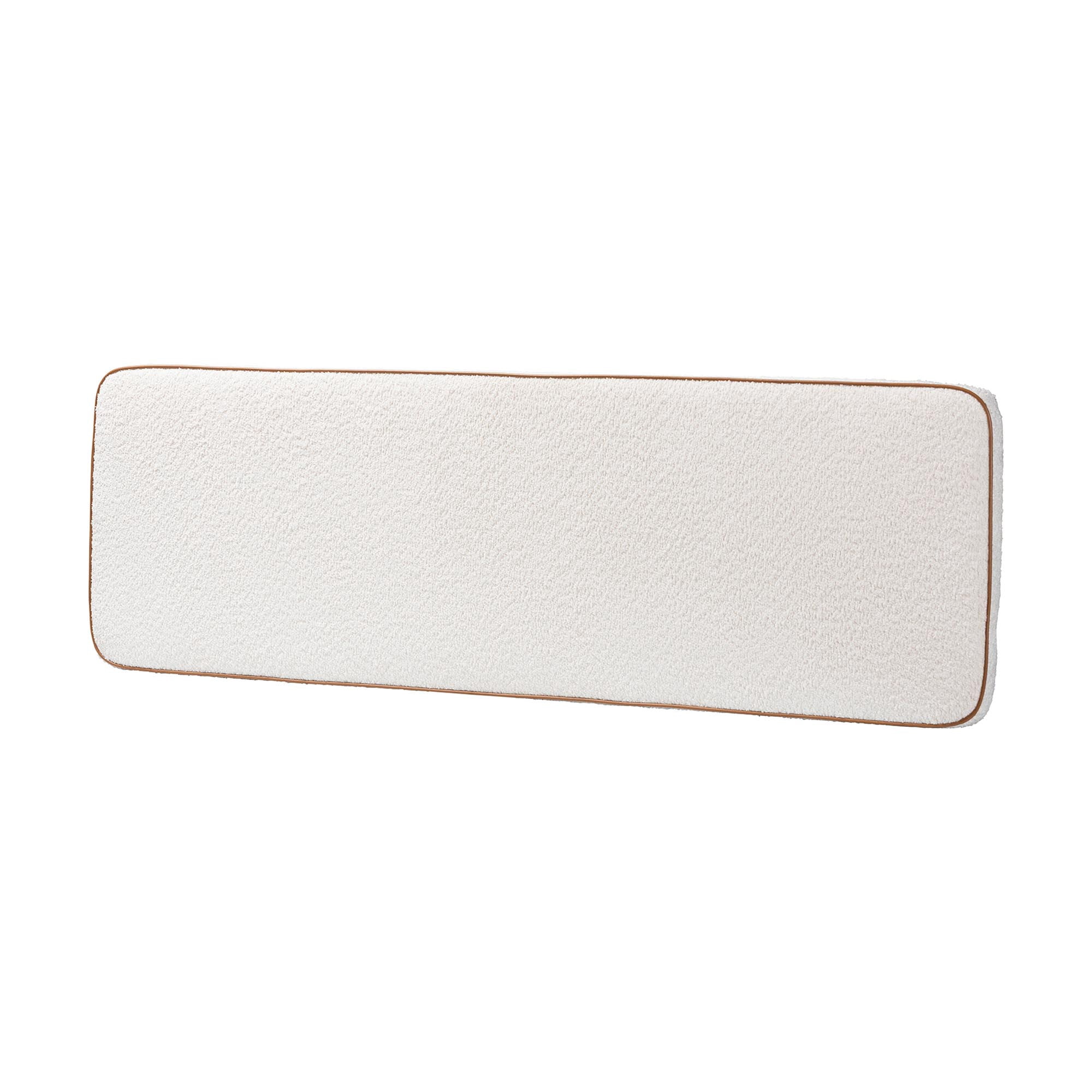 Baxton Studio Belden Modern Wall-Mounted Headboard, Queen, White