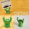 thumbnail image 3 of Mexico Culture Elment Many Colors Ritmo Slogan Memo Holder Cartoon Animal Frog Stand Decoration, 3 of 3