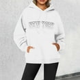 thumbnail image 2 of WENWU Womens Sweatshirt Hoodies Long Sleeve Hoodie for Women Pullover Oversized Hoodie for Women White Hoodie Y2k Winter Tops for Women’S Clothes, 2 of 4