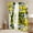 Green White Yellow, variant on Erosebridal American Football 30%-50% Room Darkening Blackout Curtain Kansas Curtains for Bedroom Living Room (2 Panels, 38 x 45 Inch) Football City Blackout Curtains Rugby Sports Window Treatments