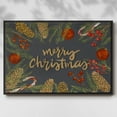 thumbnail image 2 of Holiday Sentiment I - Framed Gallery Wrapped Holiday Canvas - 17 x 25 - Black Frame, 2 of 8