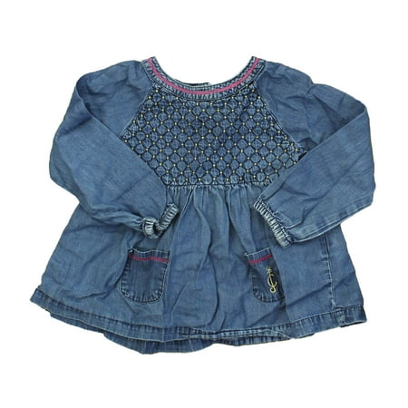 

Pre-owned Juicy Couture Girls Blue Blouse size: 24 Months