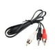 thumbnail image 2 of Cable adaptador de audio macho de 3,5 mm a 2 RCA hembra, 2 of 9