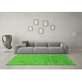thumbnail image 3 of Ahgly Company Indoor Rectangle Abstract Green Modern Area Rugs, 2' x 3', 3 of 4